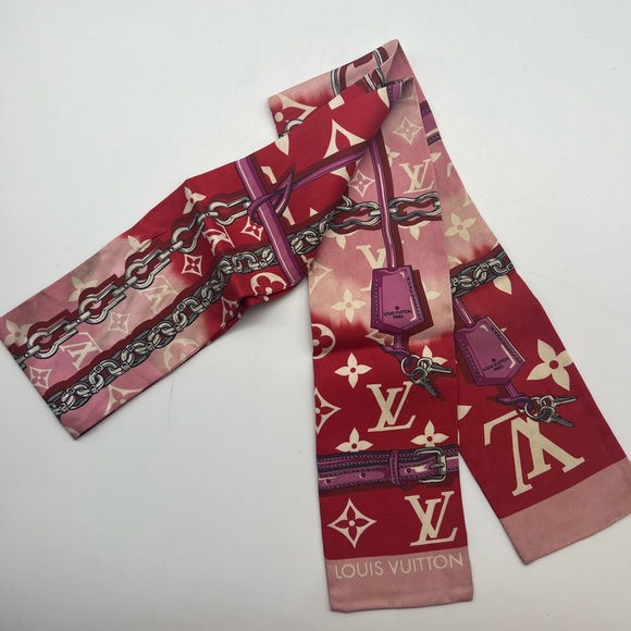 Sold at Auction: LOUIS VUITTON Twilly MONOGRAM CONFIDENTIAL BANDEAU.